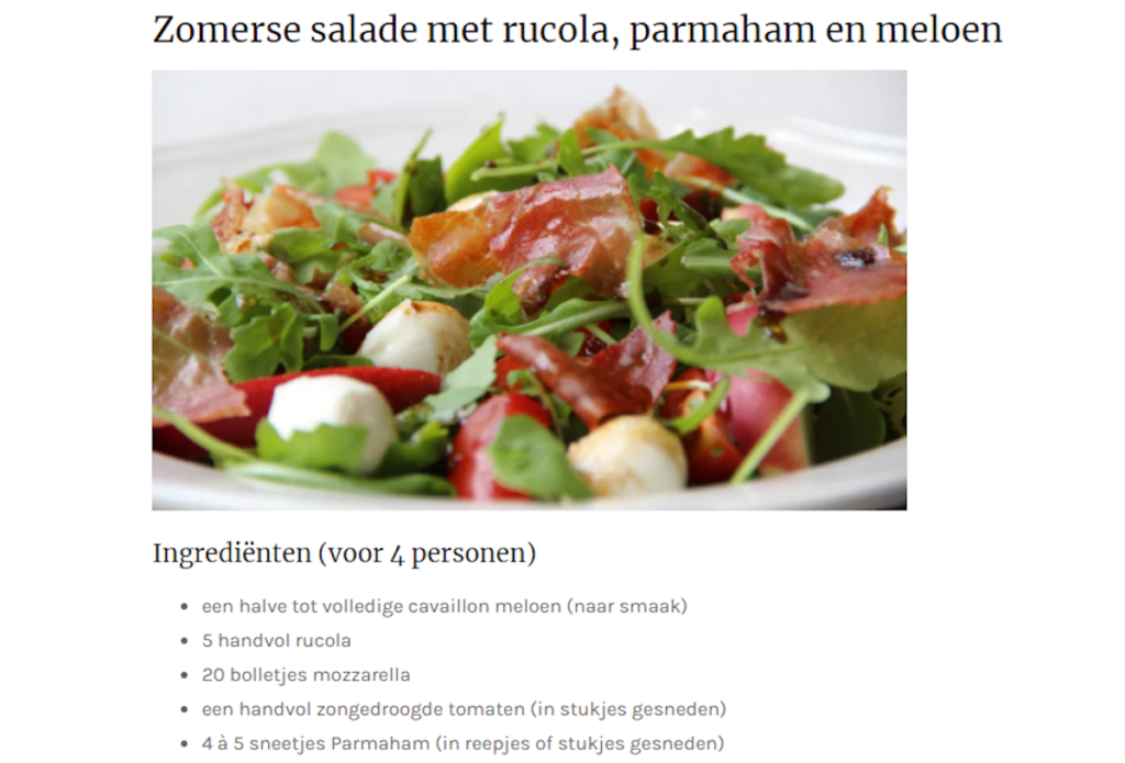 gezonde salades
