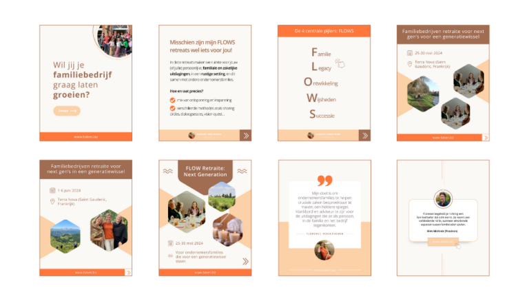 social media templates ontwerp